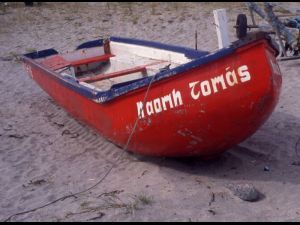 A GRP 'fibreglass' currach
